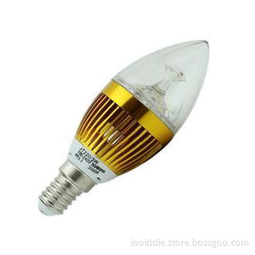 3W / 5W Mimi LED Candle Bulb 80 CRI Cold White For Display
